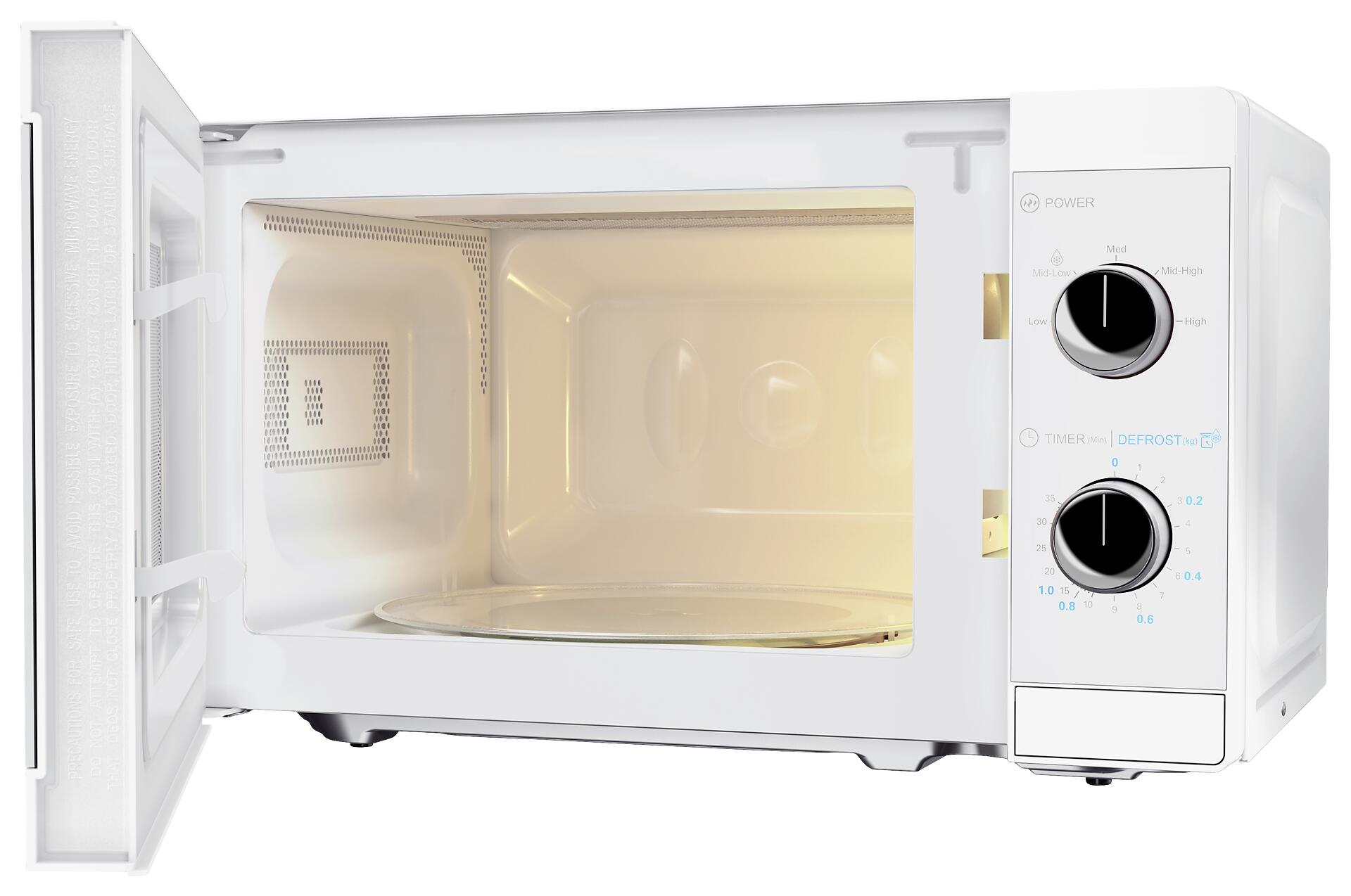 Sharp Mikrowelle weiß Stahl B/H/T: ca. 44x25,8x34,4 cm