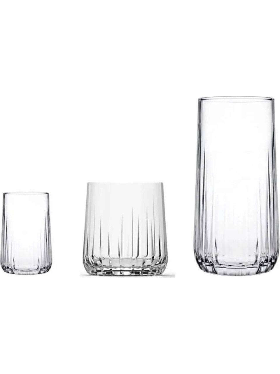 HermiaConcept Gläserset Nova 18-tlg. transparent