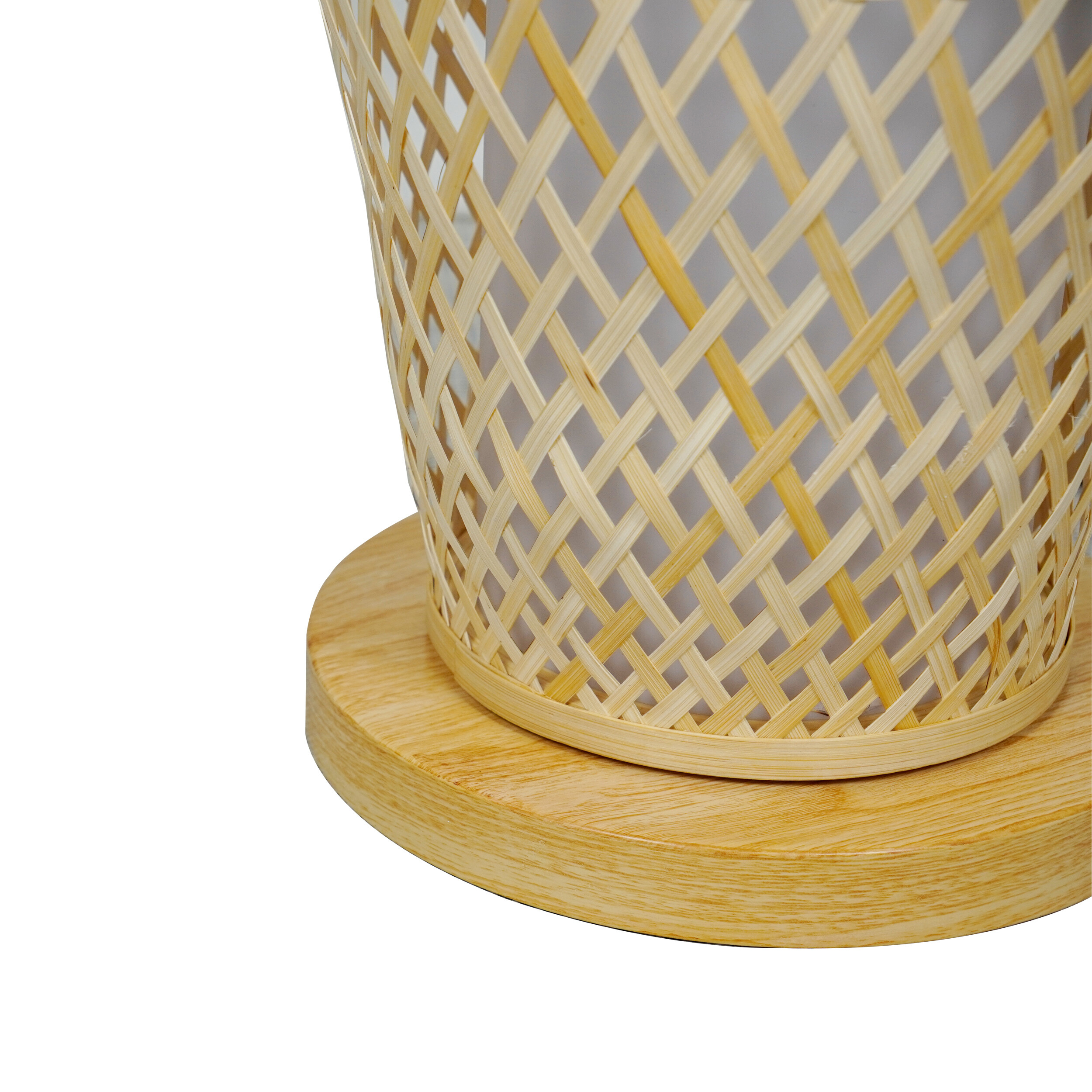 POCOline Stehleuchte Amaya Bambus H/D: ca. 120x30 cm E27 1 Brennstellen