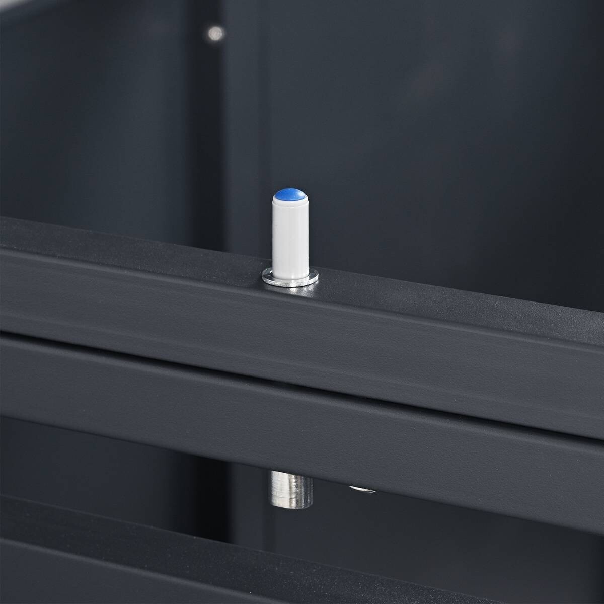 AXI Outdoor Living Mülltonnenbox Lucas braun B/H/L: ca. 80x116x200 cm