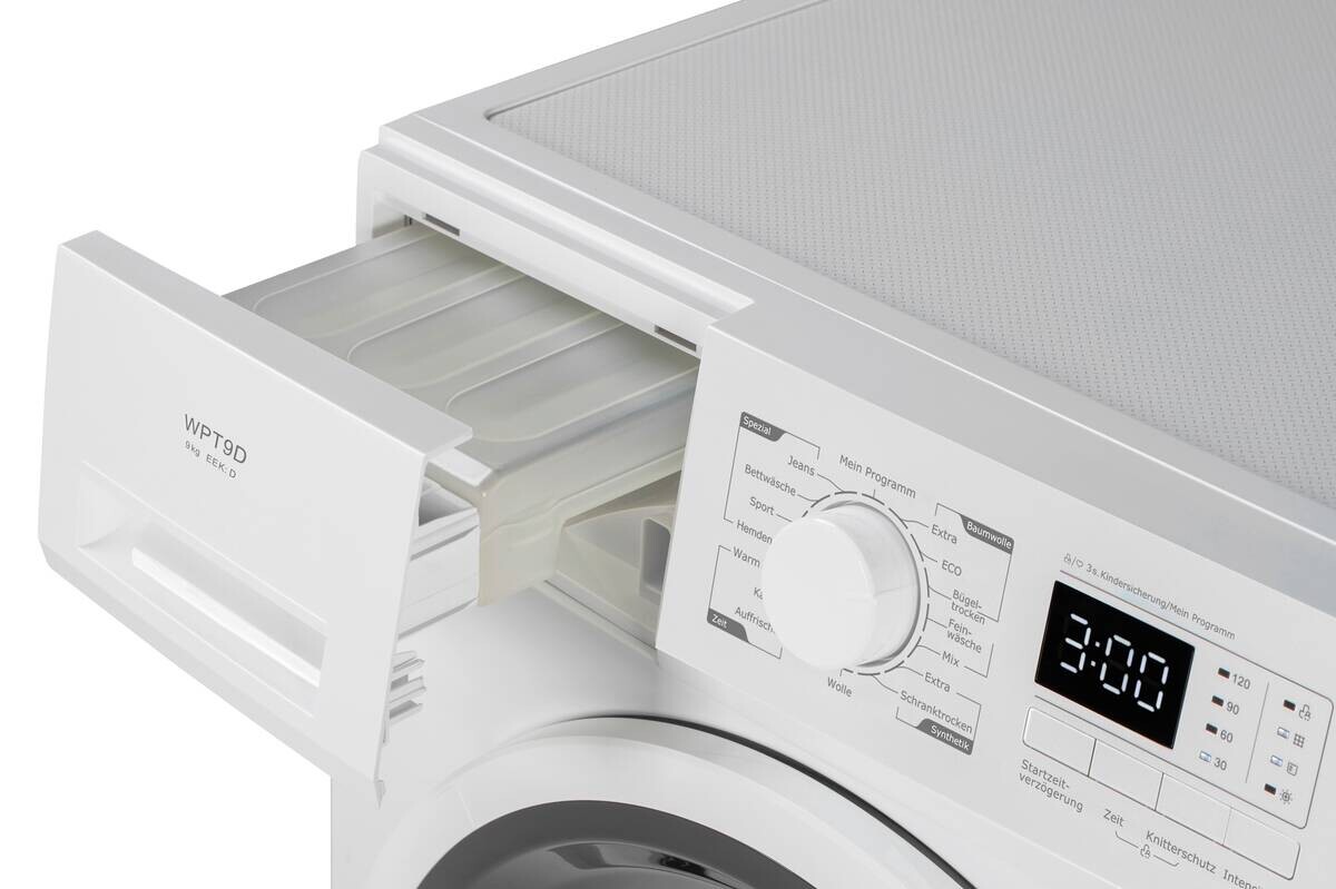 POCOline Wärmepumpentrockner WPT9DW16 weiß B/H/T: ca. 59,5x84,5x68 cm ca. 9 kg
