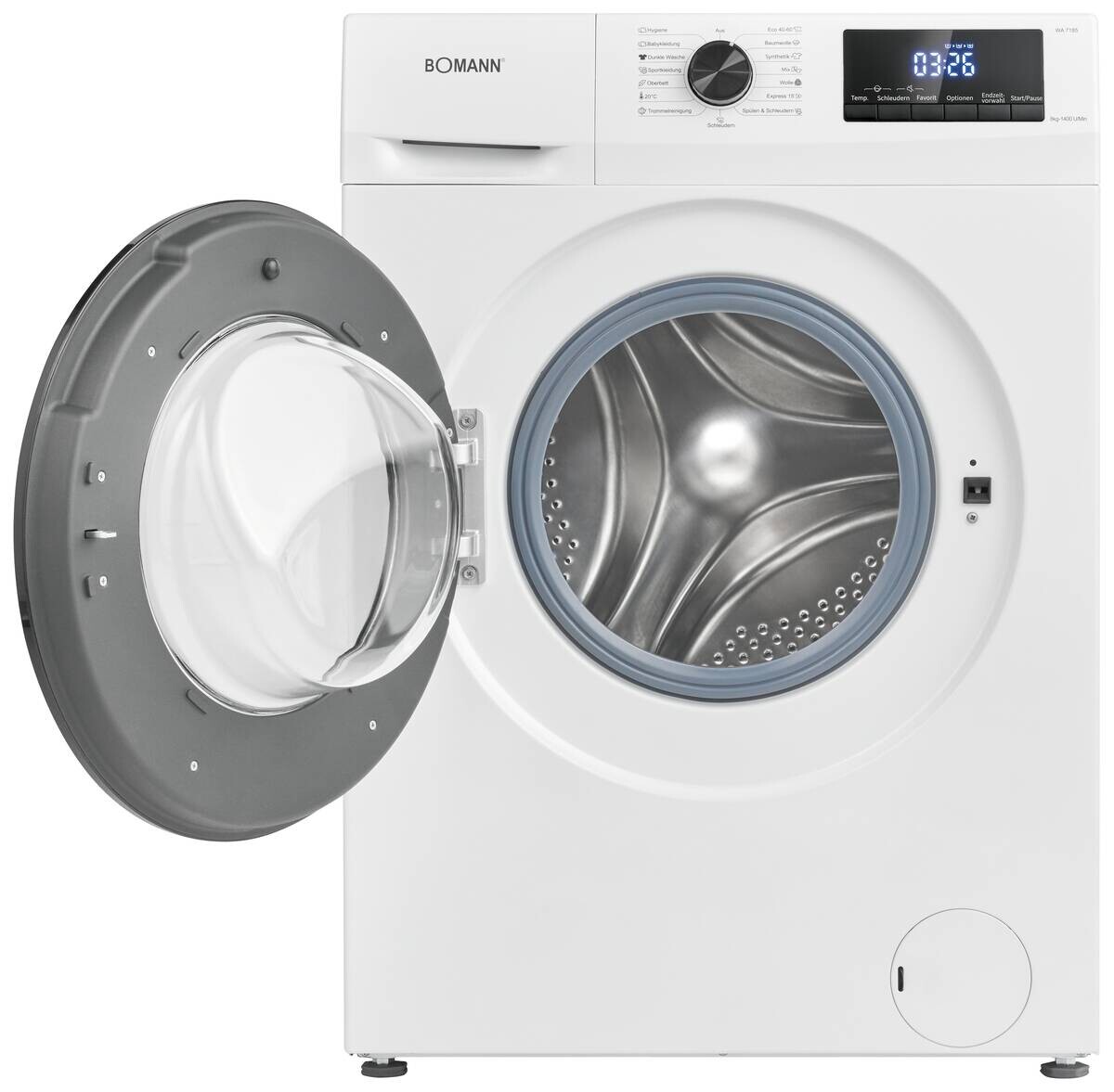 Bomann Waschmaschine WA 7185 weiß B/H/T: ca. 60x85x54 cm ca. 8 kg Bomann Waschmaschine WA 7185 weiß B/H/T: ca. 60x85x54 cm ca. 8 kg