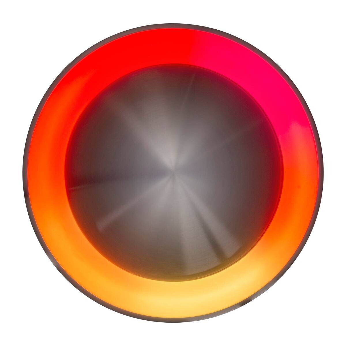 Näve Leuchten Deckenleuchte 1386961 nickel matt Kunststoff Metall B/H/T: ca. 46,5x8x46,5 cm null 1 Brennstellen