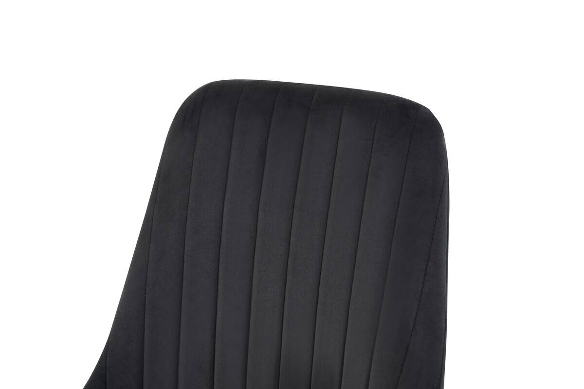 Stuhl CLAUDIA, 2er Set anthrazit B/H/T: ca. 44x88x58 cm