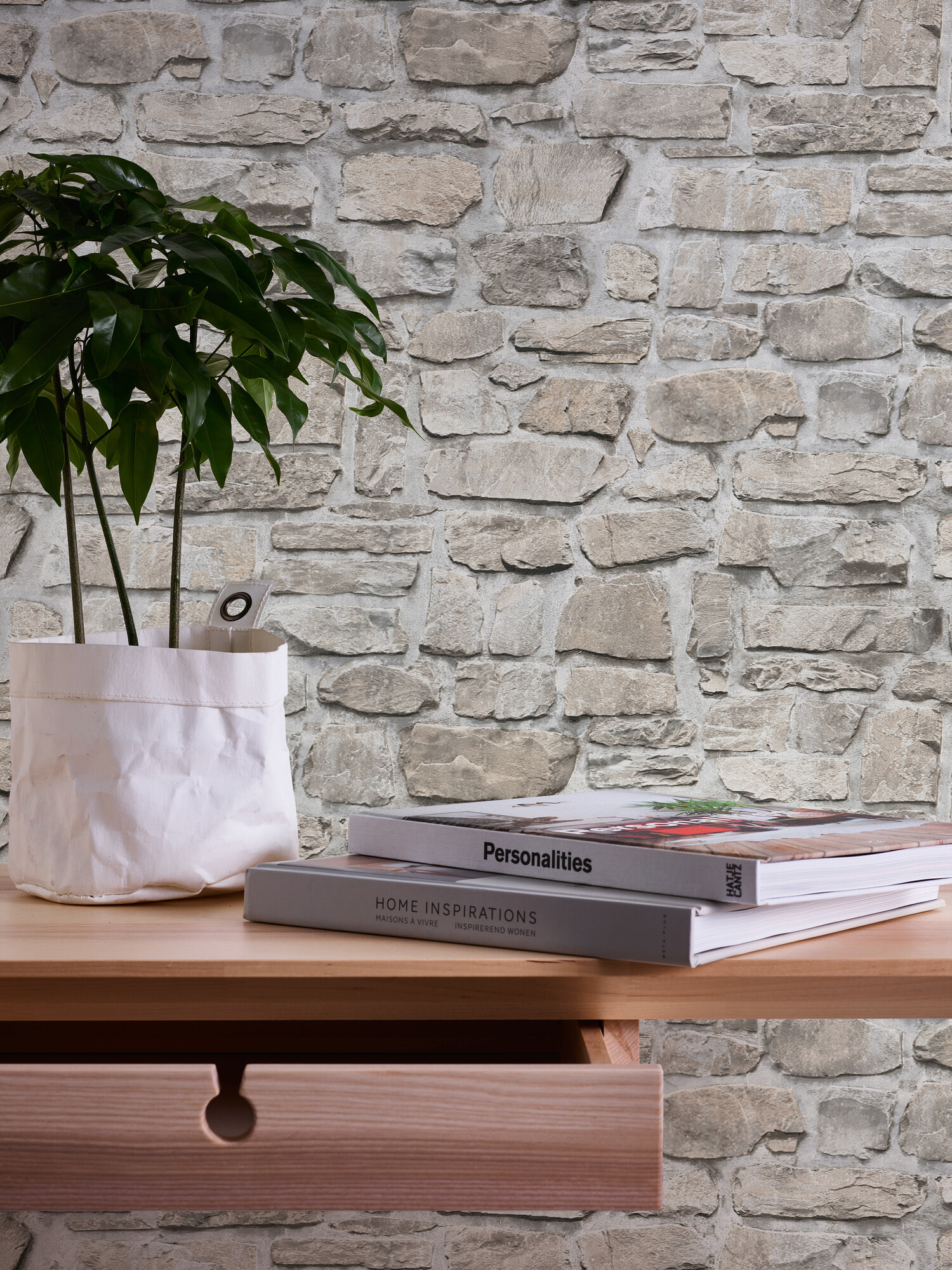 A.S.Creation Vliestapete beige B/H/D: ca. 53x1005x7,8 cm