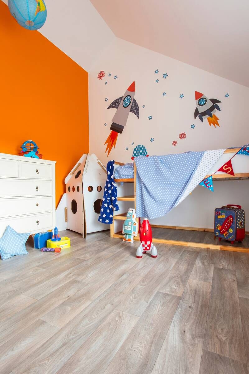 Vinylboden Start grau Eiche B: ca. 400 cm pro m²