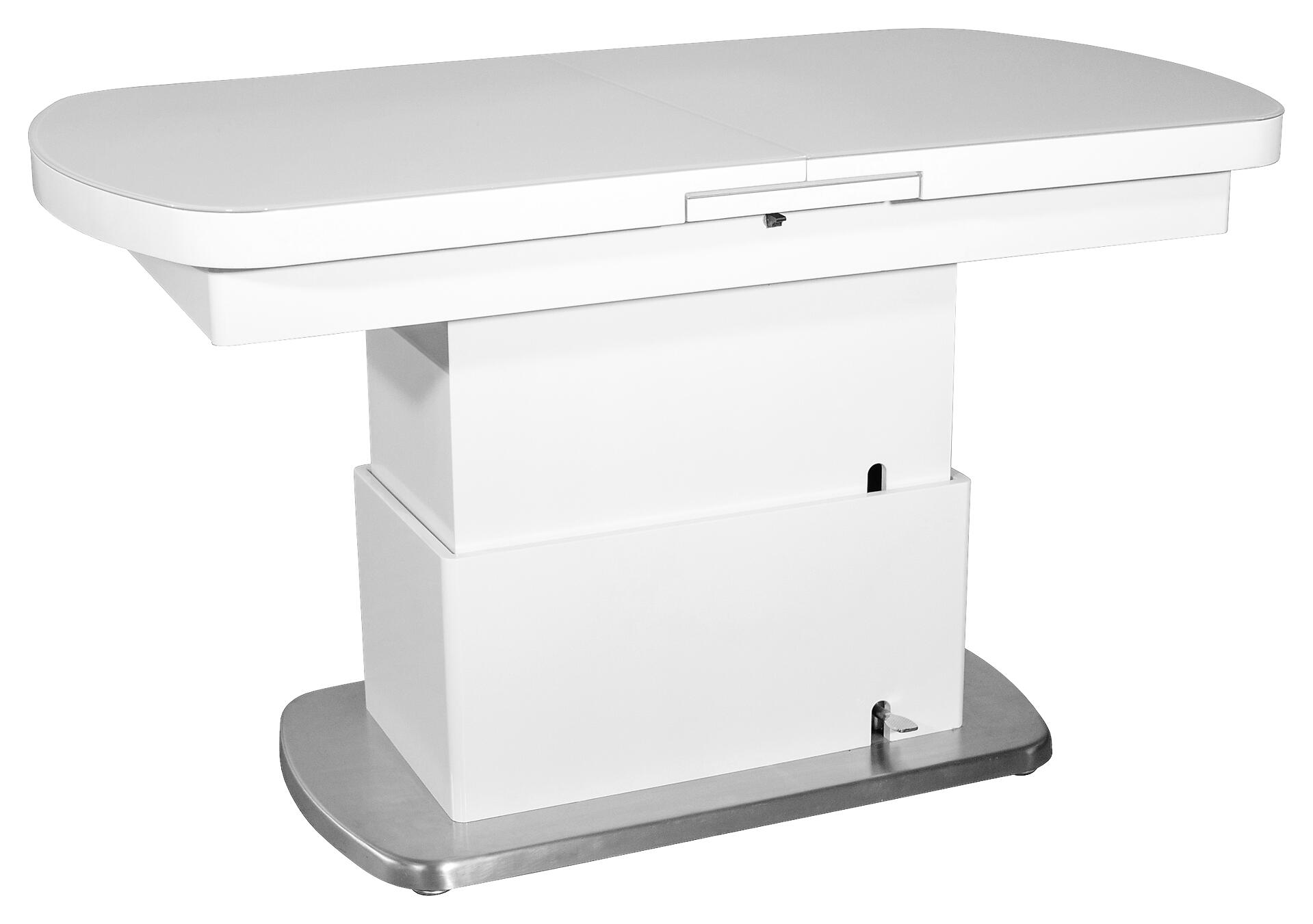 Couchtisch Levi weiß MDF B/H/T: ca. 135x50x75 cm