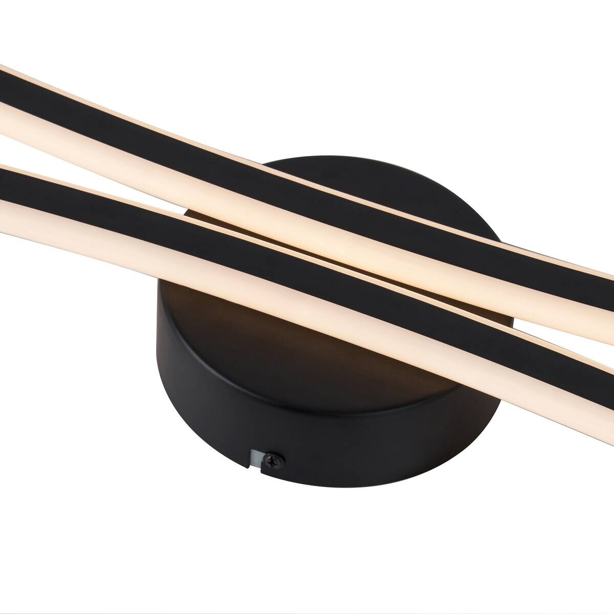 POCOline LED-Deckenleuchte Dion mattschwarz Metall Kunststoff B/H/L: ca. 15x5,5x90 cm