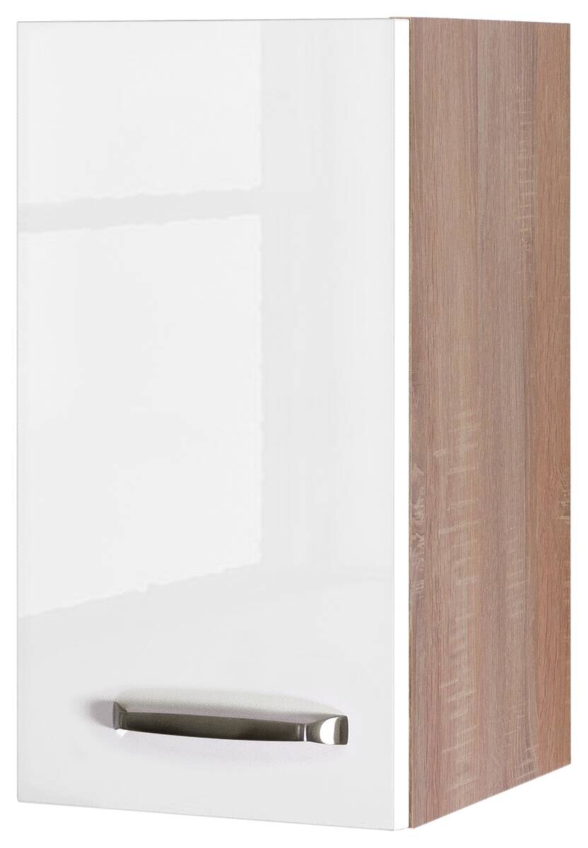 Hängeschrank Valero weiß Hochglanz B/H/T: ca. 30x54,8x32 cm