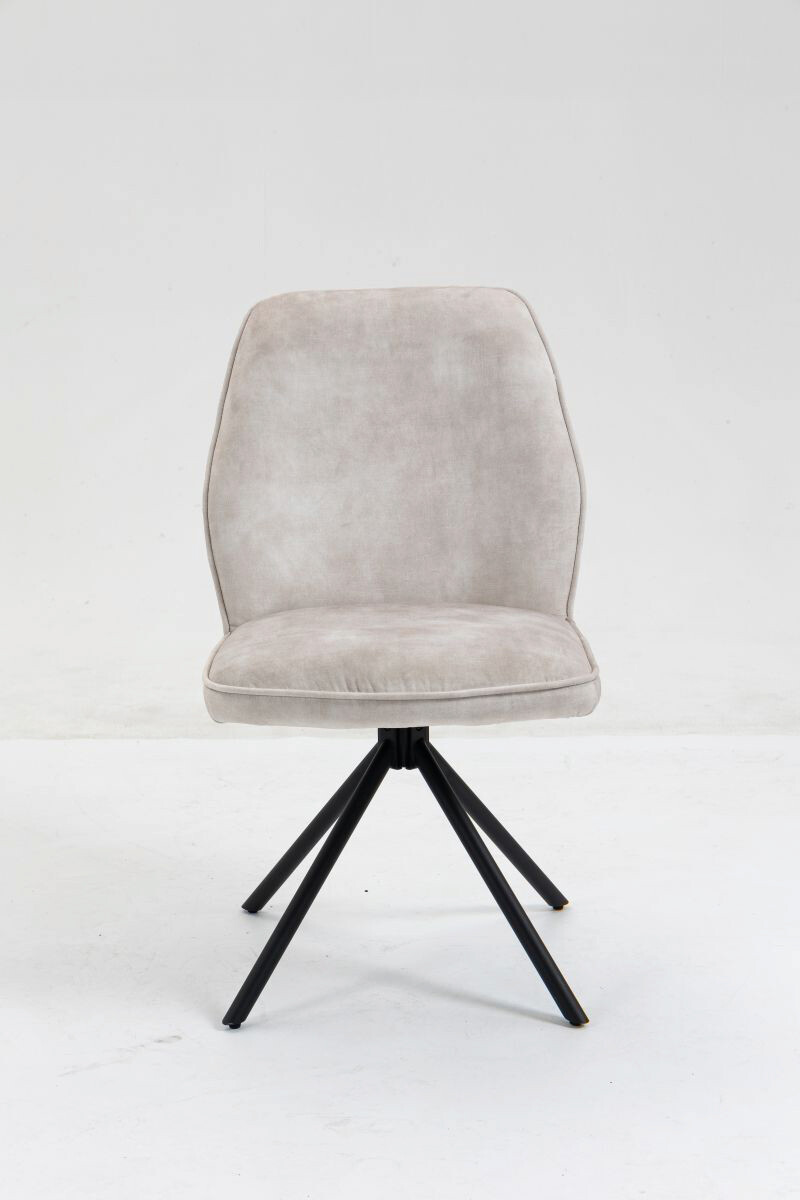 Stuhl Mailand weiß Microfaser B/H/T: ca. 53x89x64 cm