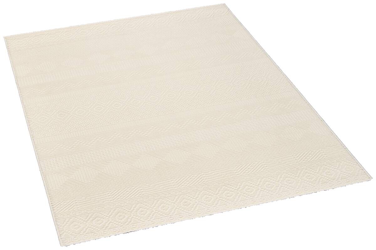 Webteppich Leonie creme B/L: ca. 120x170 cm