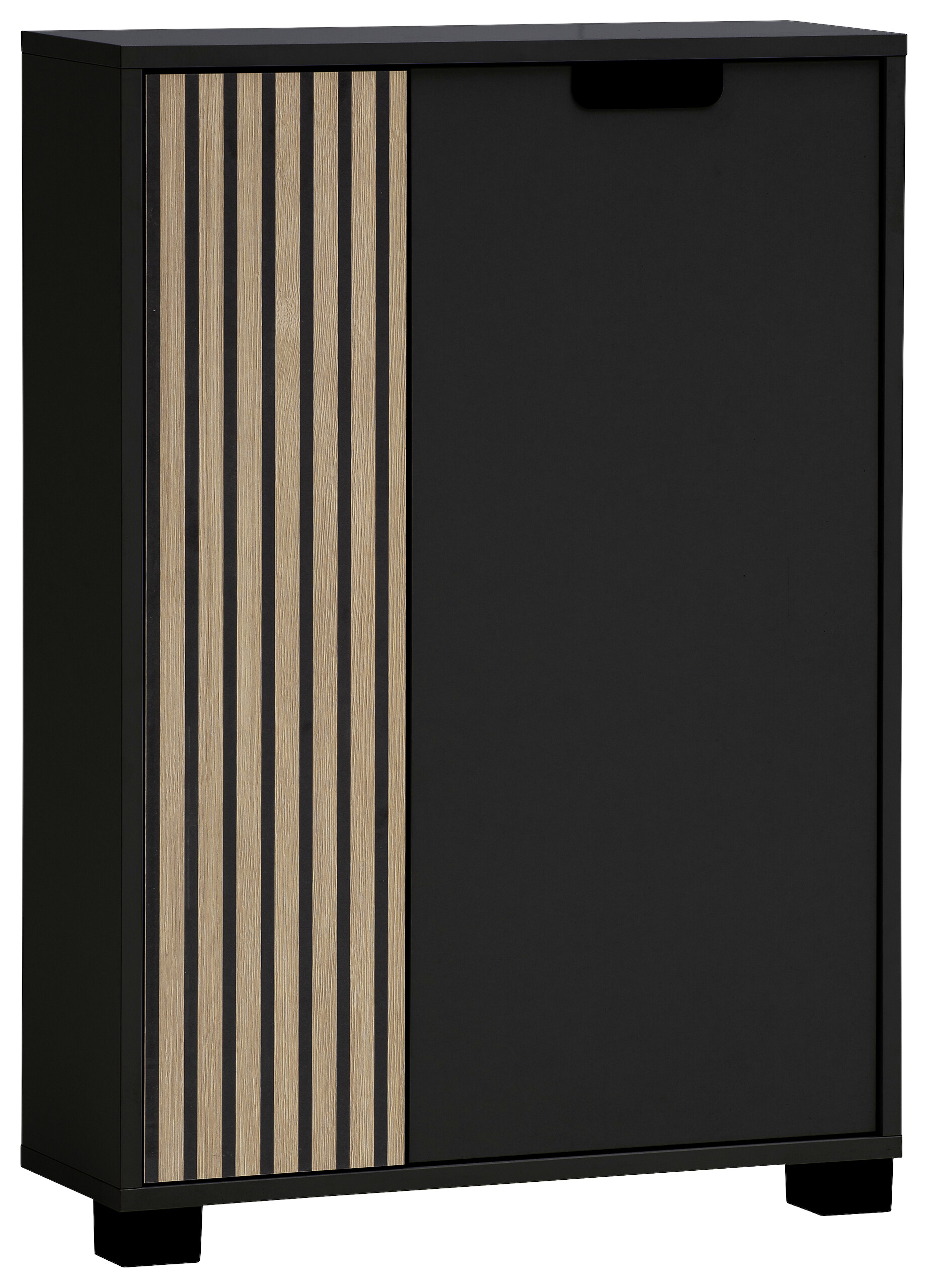 Unterschrank Ryker schwarz matt B/H/T: ca. 59,8x85,2x19,55 cm Unterschrank Ryker schwarz matt B/H/T: ca. 59,8x85,2x19,55 cm