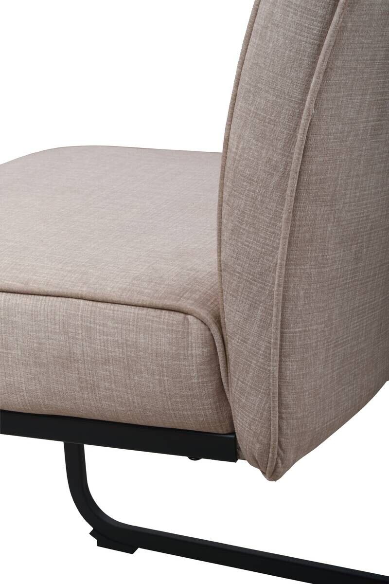 Schwingstuhl Canberra Cappuccino Samtoptik B/H/T: ca. 63x92x49 cm