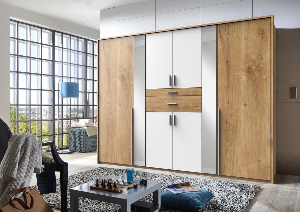 Passepartoutrahmen Odessa Plankeneiche Nachbildung B/H/T: ca. 273x210x12 cm