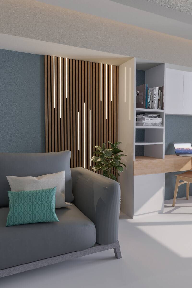 Nolo LED-Leuchtenset für Akustik-Paneele C16544PN L: ca. 100 cm