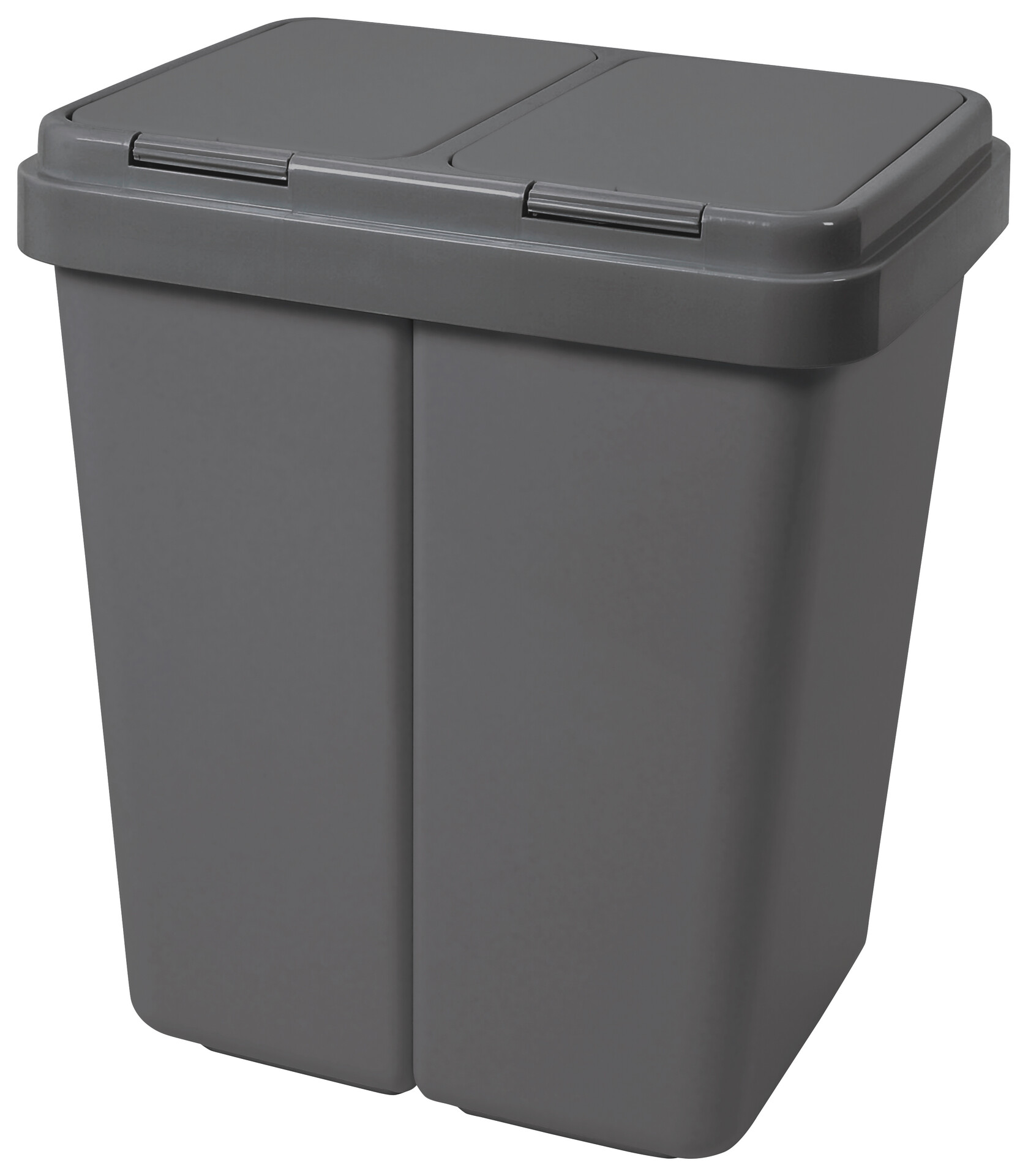 Mülleimer anthrazit B/H/L: ca. 44x49x33 cm