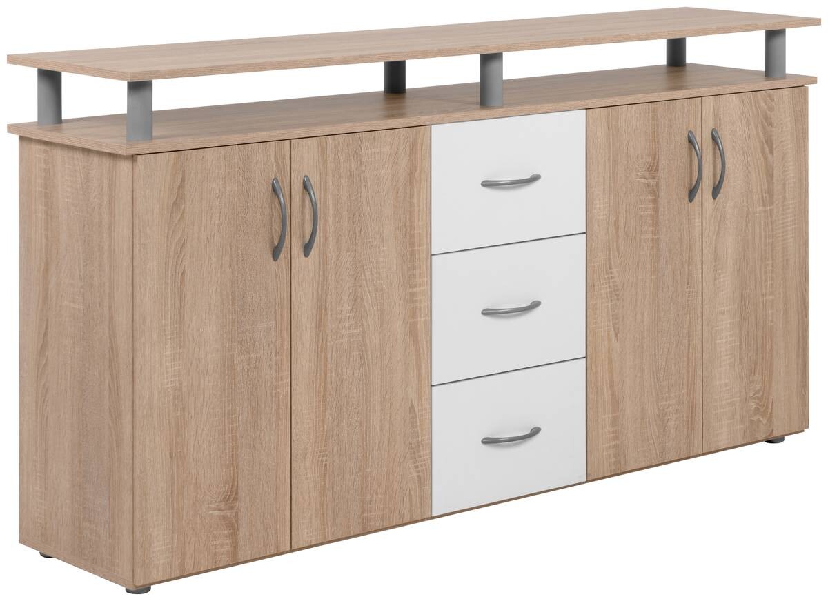 Megakommode Nevada Eiche Sonoma Nachbildung B/H/T: ca. 155x84x35 cm Megakommode Nevada Eiche Sonoma Nachbildung B/H/T: ca. 155x84x35 cm