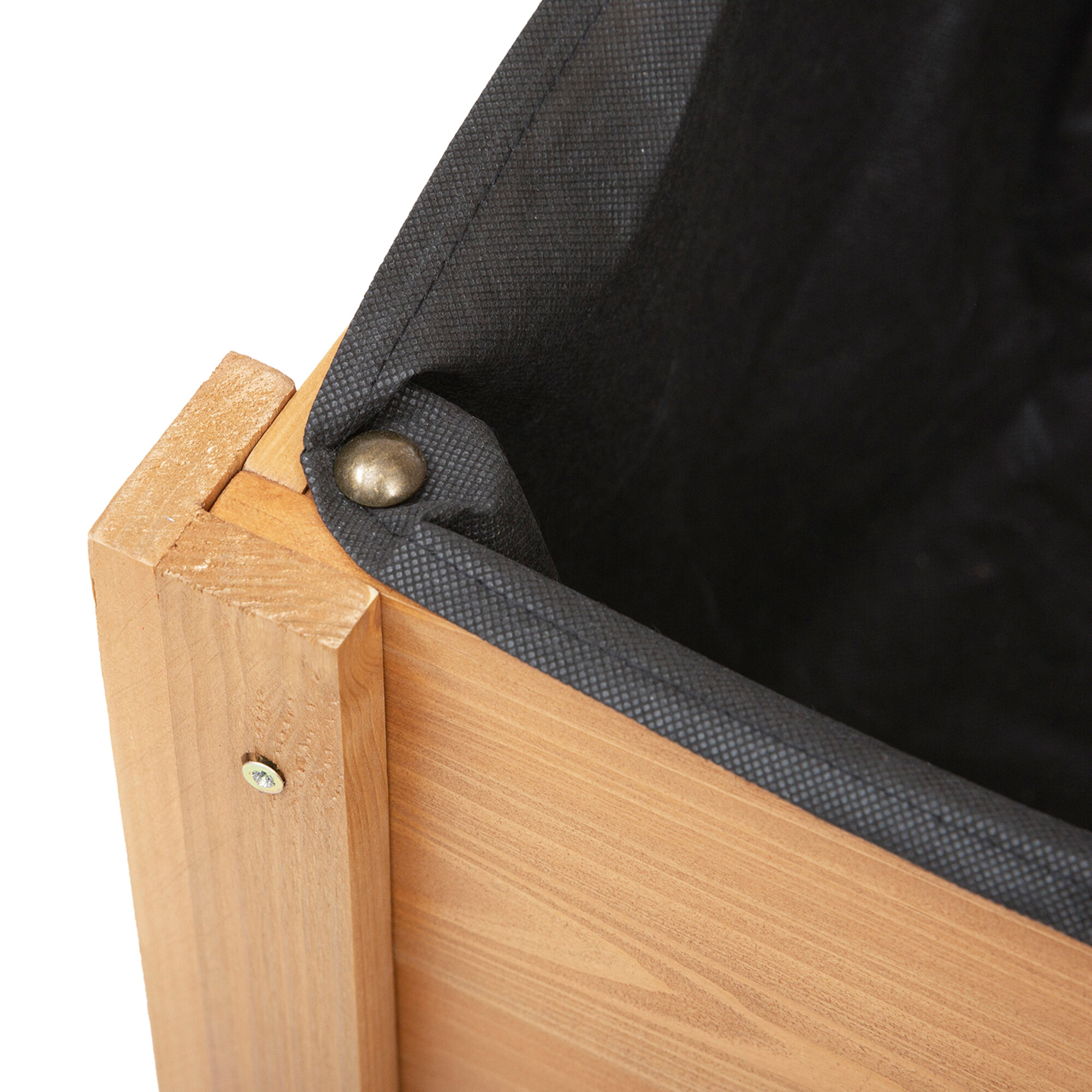 Outsunny Pflanztisch hellbraun B/H/L: ca. 40x135x105 cm