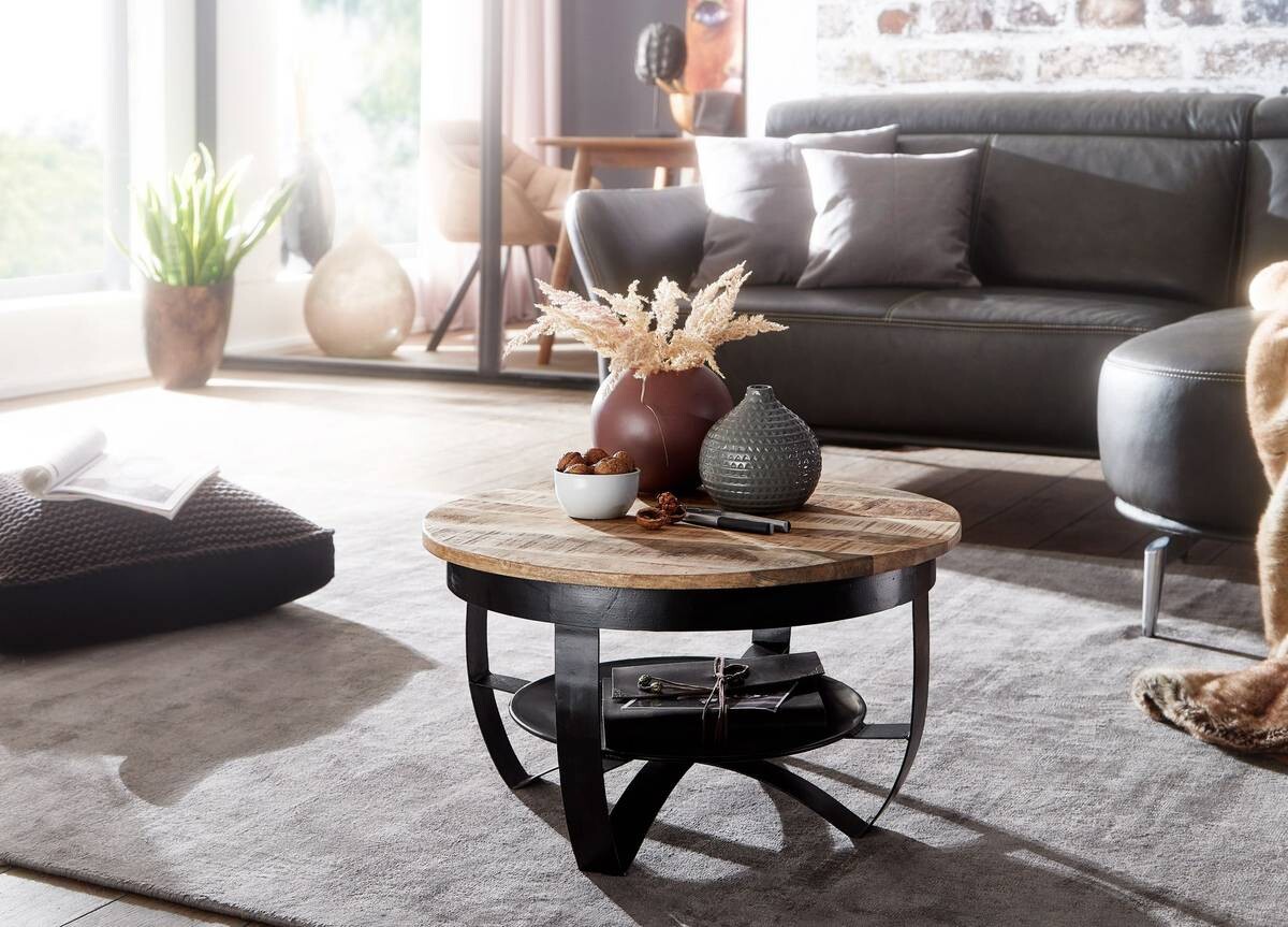 Wohnling Couchtisch schwarz B/H/T: ca. 0x34x0 cm