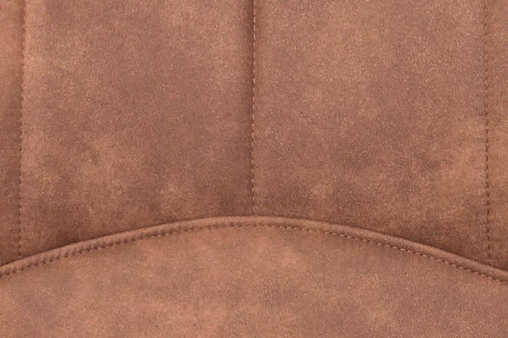 Stuhl Kate 2er Set braun Schlamm Microfaser B/H/T: ca. 50x86x56 cm