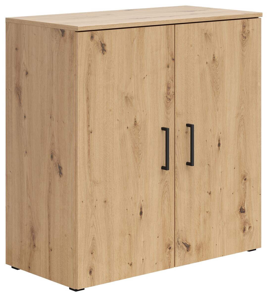 Kommode Multi-Stauraum Typ 24 Eiche Artisan Nachbildung B/H/T: ca. 80x83x40 cm