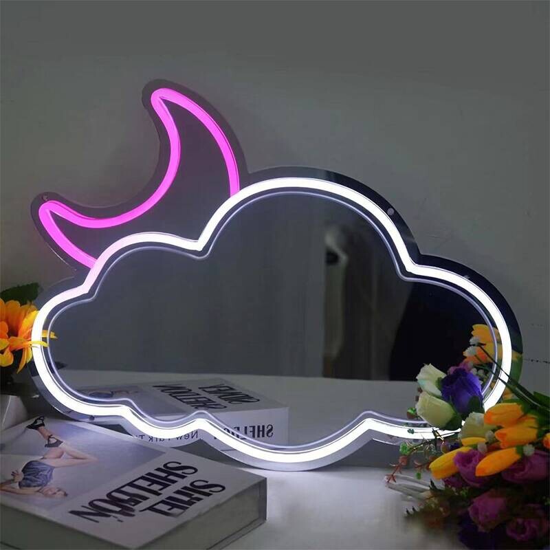 POCOline LED-Neonleuchte Cloud B/H/L: ca. 33x1,6x43 cm