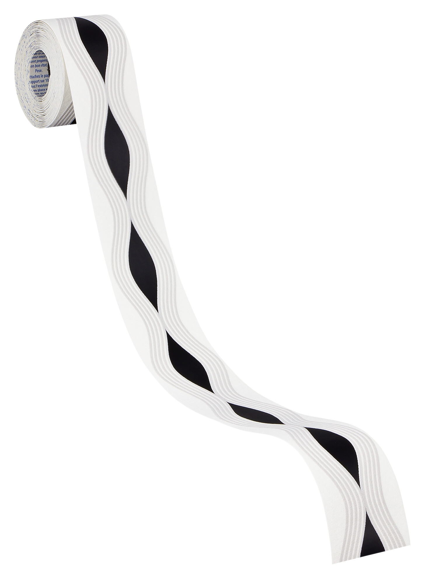 A.S.Creation Bordüre weiß grau schwarz B/H/D: ca. 5x500x8 cm