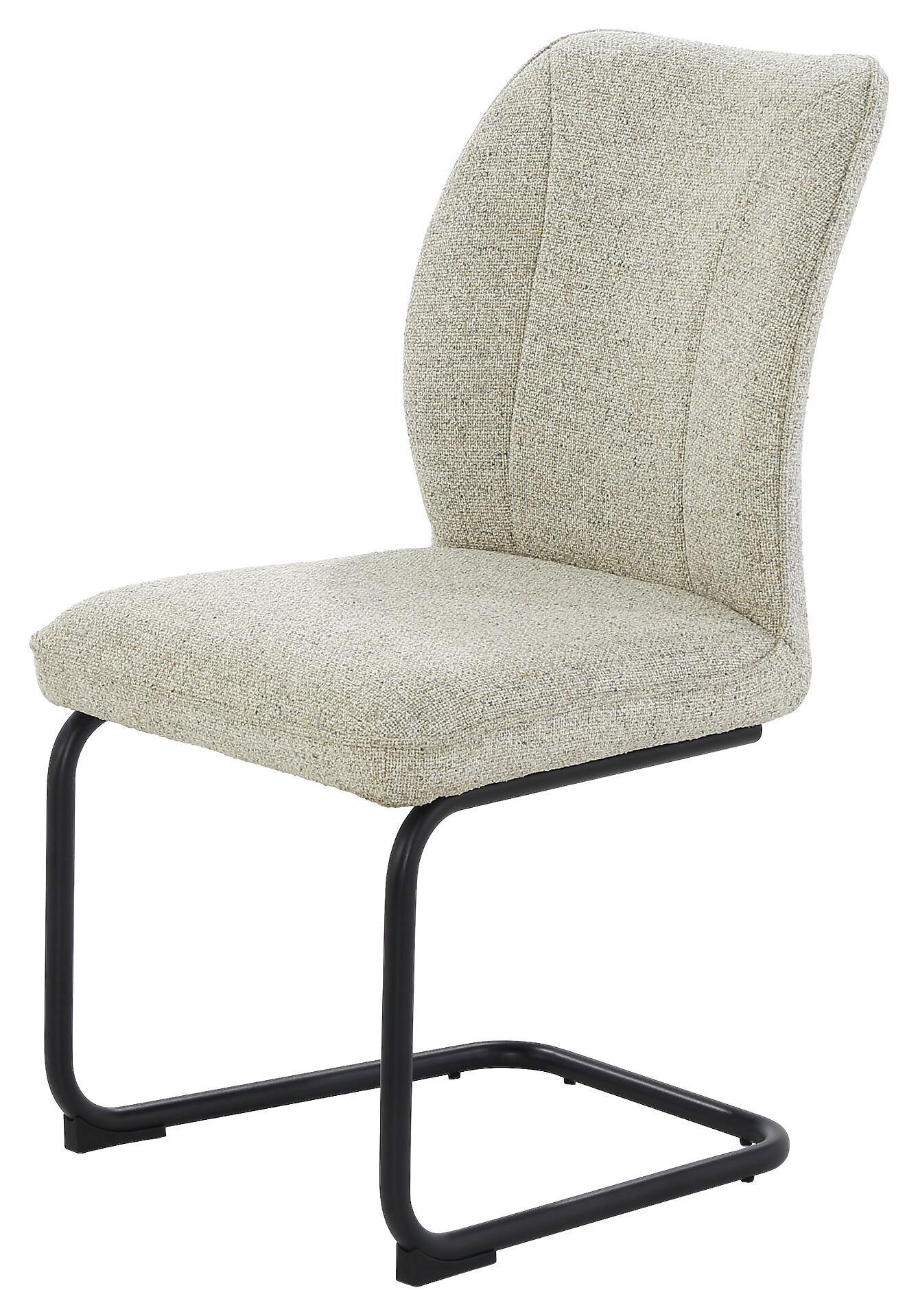 Schwingstuhl beige Webstoff B/H/T: ca. 51x95x66 cm Schwingstuhl beige Webstoff B/H/T: ca. 51x95x66 cm