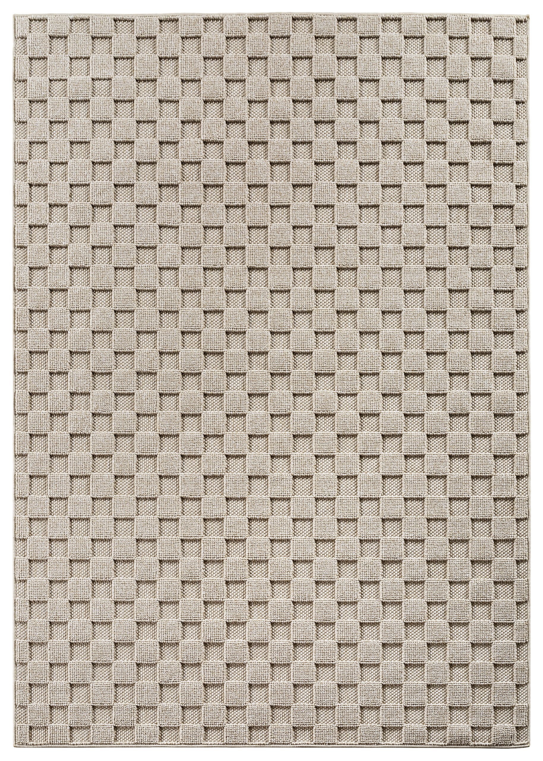 Ayyildiz Kurzflorteppich HELIX beige B/H/L: ca. 80x0,7x250 cm