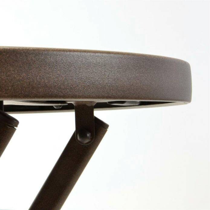 VCM Balkonset braun Polyester B/H/T: ca. 53x72x65 cm