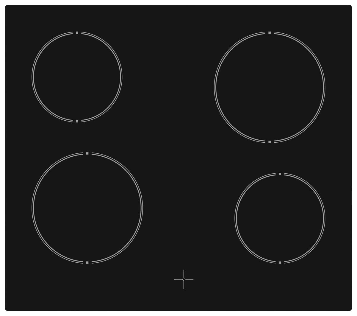 Küchenblock Capri schwarz matt B/H/T: ca. 270x200x60 cm