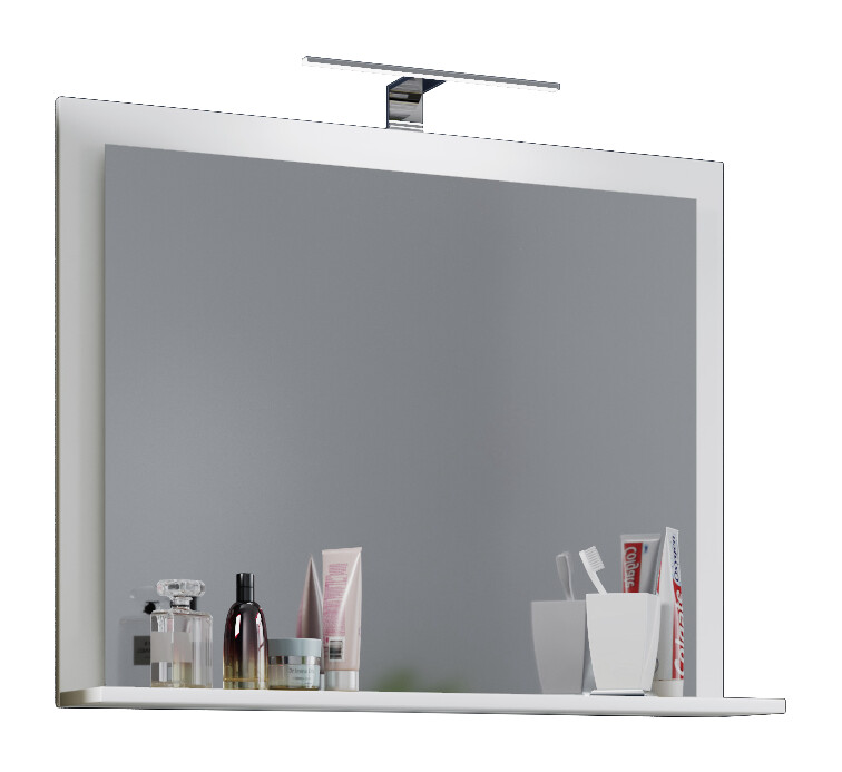 Wandspiegel Lendas weiß Holzwerkstoff