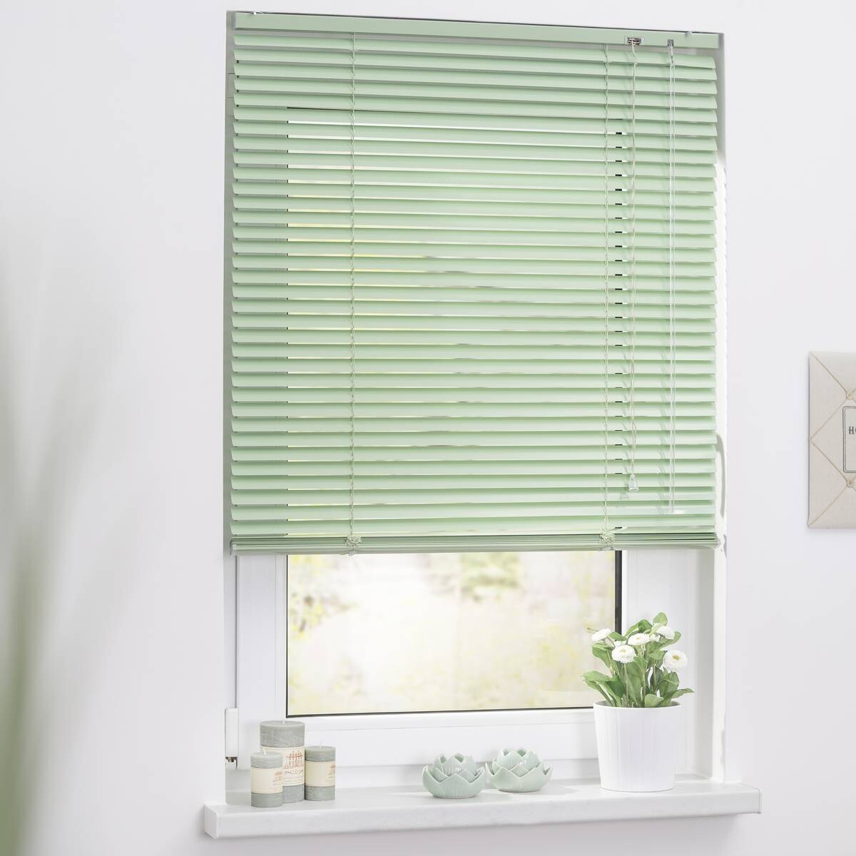 LICHTBLICK Alu-Jalousie grün B/L: ca. 60x220 cm