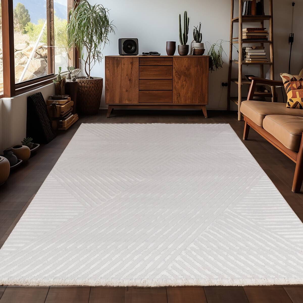 Ayyildiz Teppich SAHARA creme B/L: ca. 280x370 cm