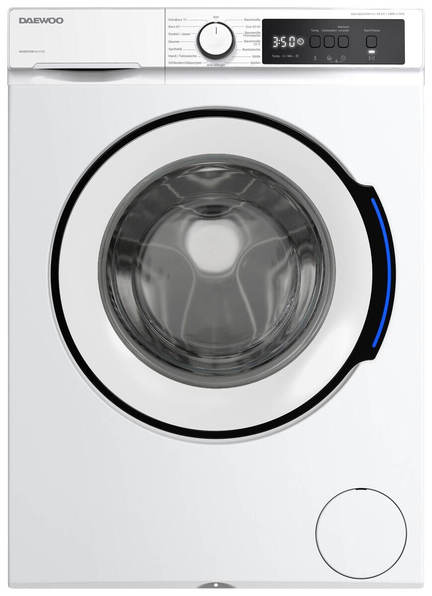 Daewoo Waschmaschine WM-FB0634W1A-DE weiß B/H/T: ca. 59,7x84,5x58,2 cm