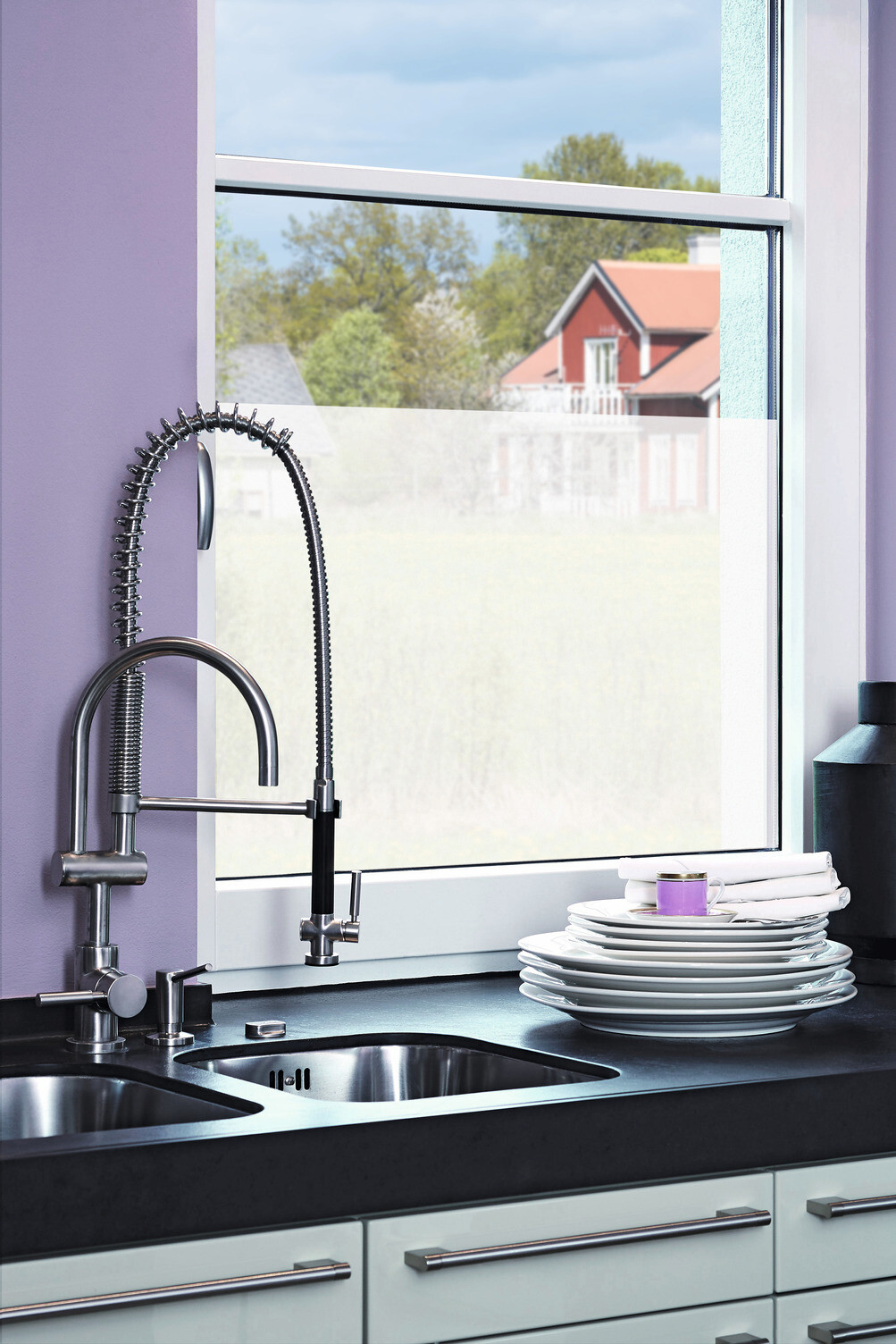 d-c-fix Dekofolie Opal weiß B/L: ca. 45x200 cm