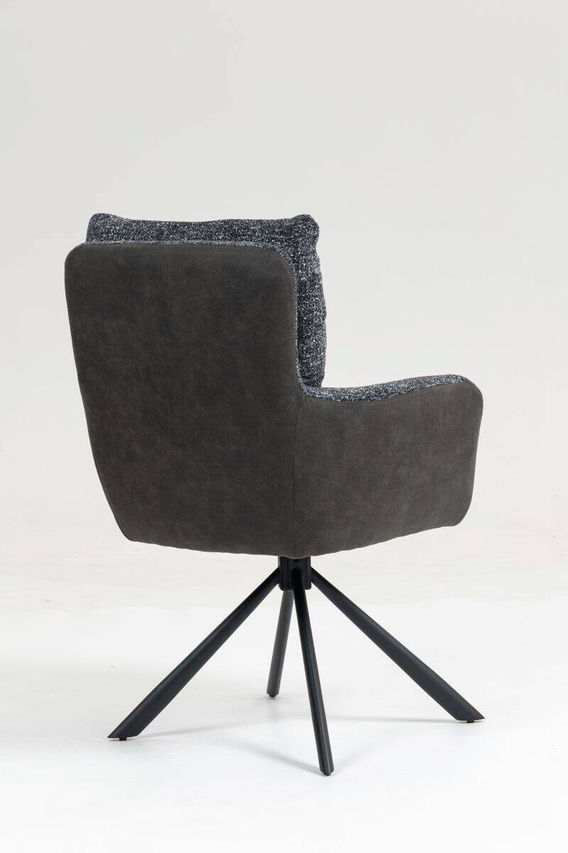 Drehstuhl Lecce anthrazit Microfaser