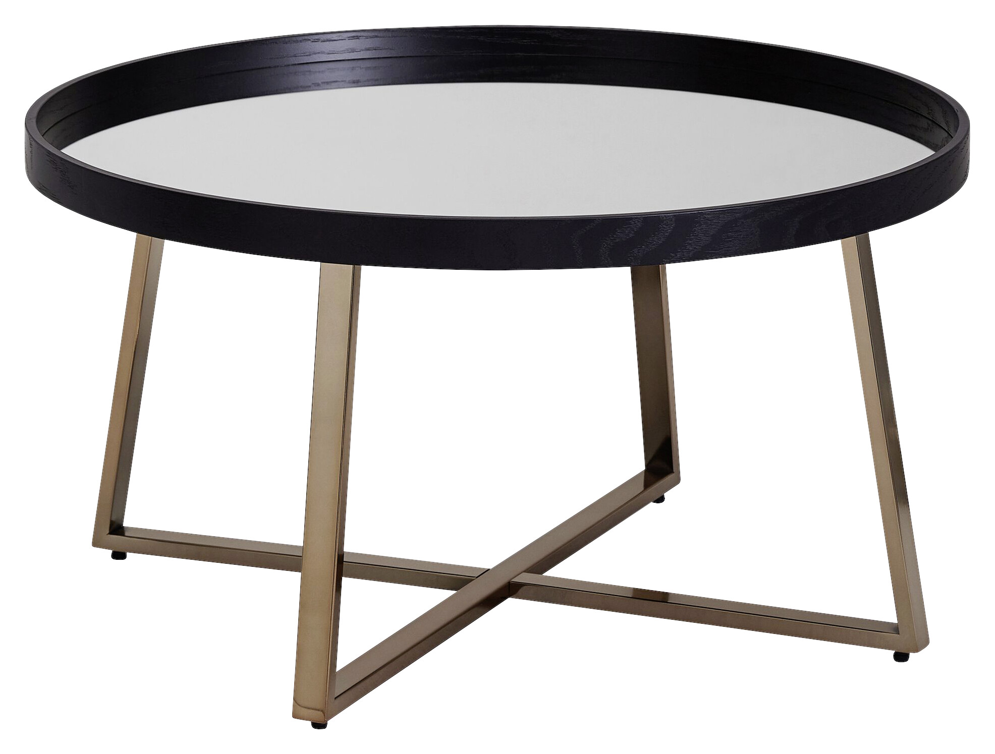 Wohnling Couchtisch schwarz B/H/T: ca. 78x42x78 cm