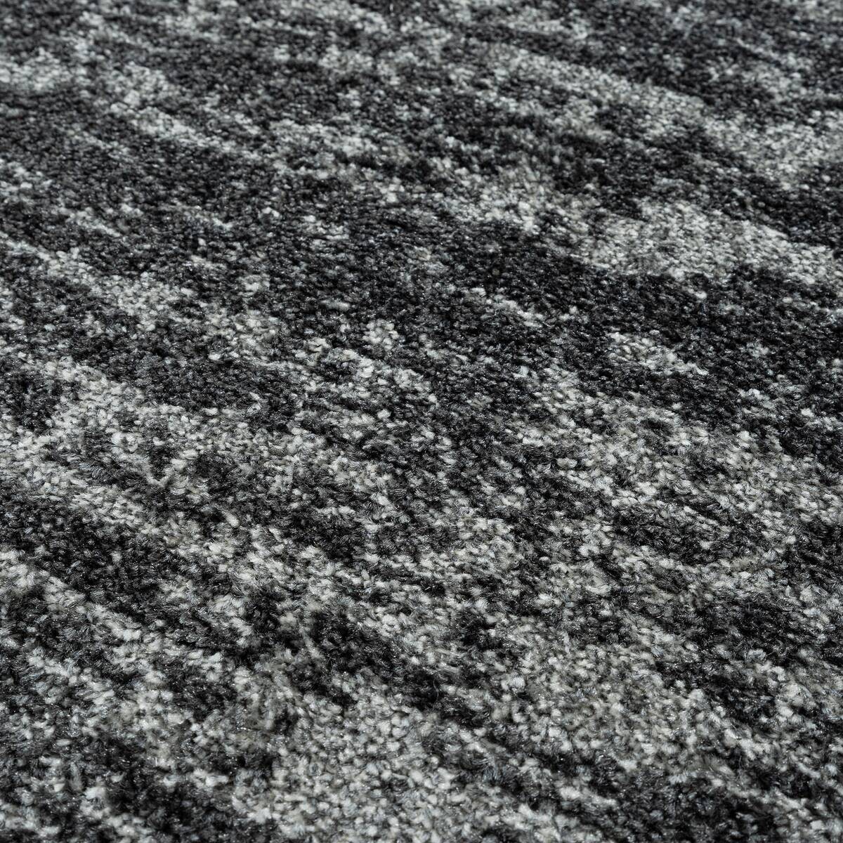 Sanat Kurzflorteppich OSLO schwarz B/L: ca. 160x230 cm