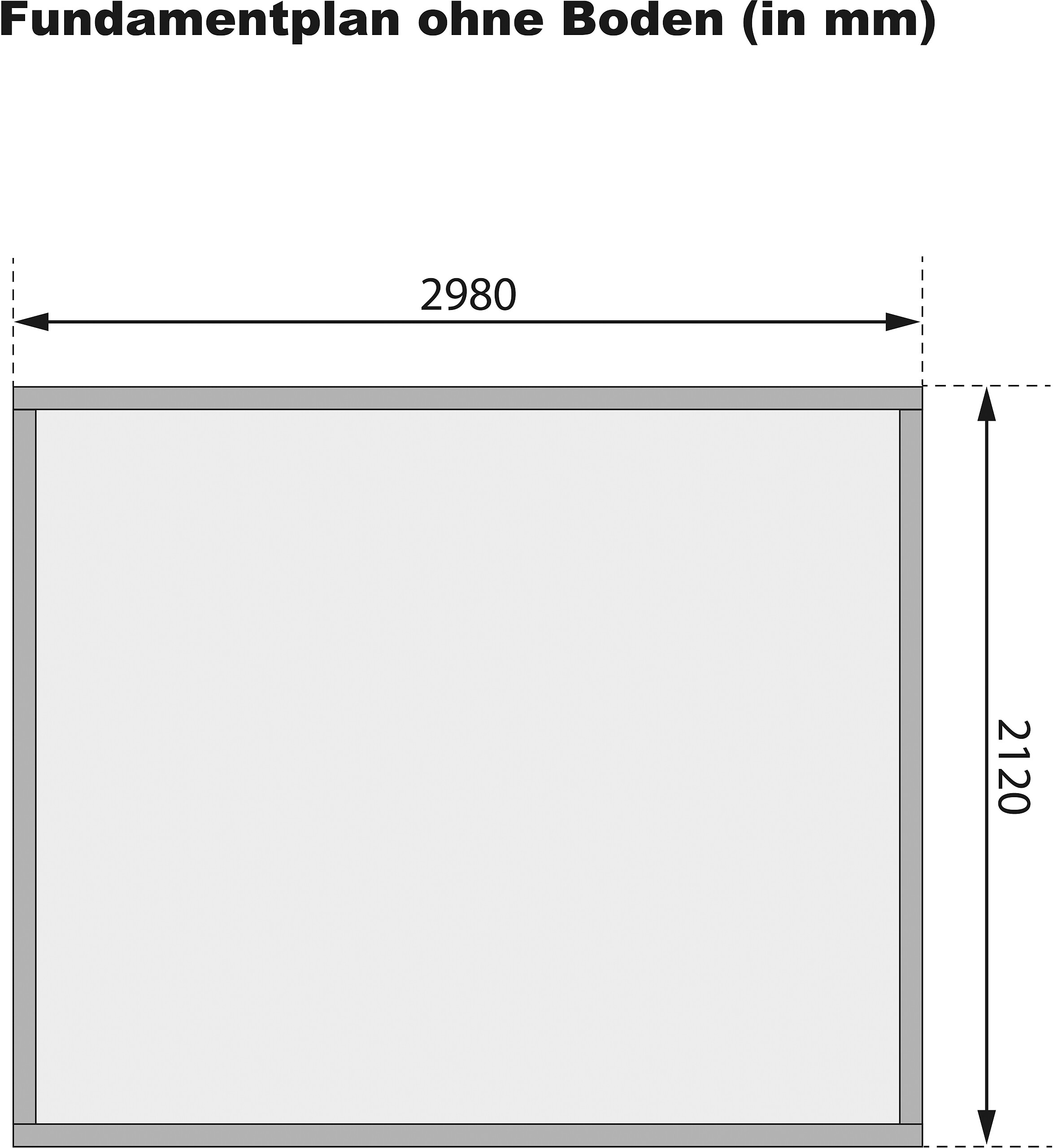 Karibu Gartenhaus Felipo 2 Terragrau B/H/T: ca. 302x217x211 cm