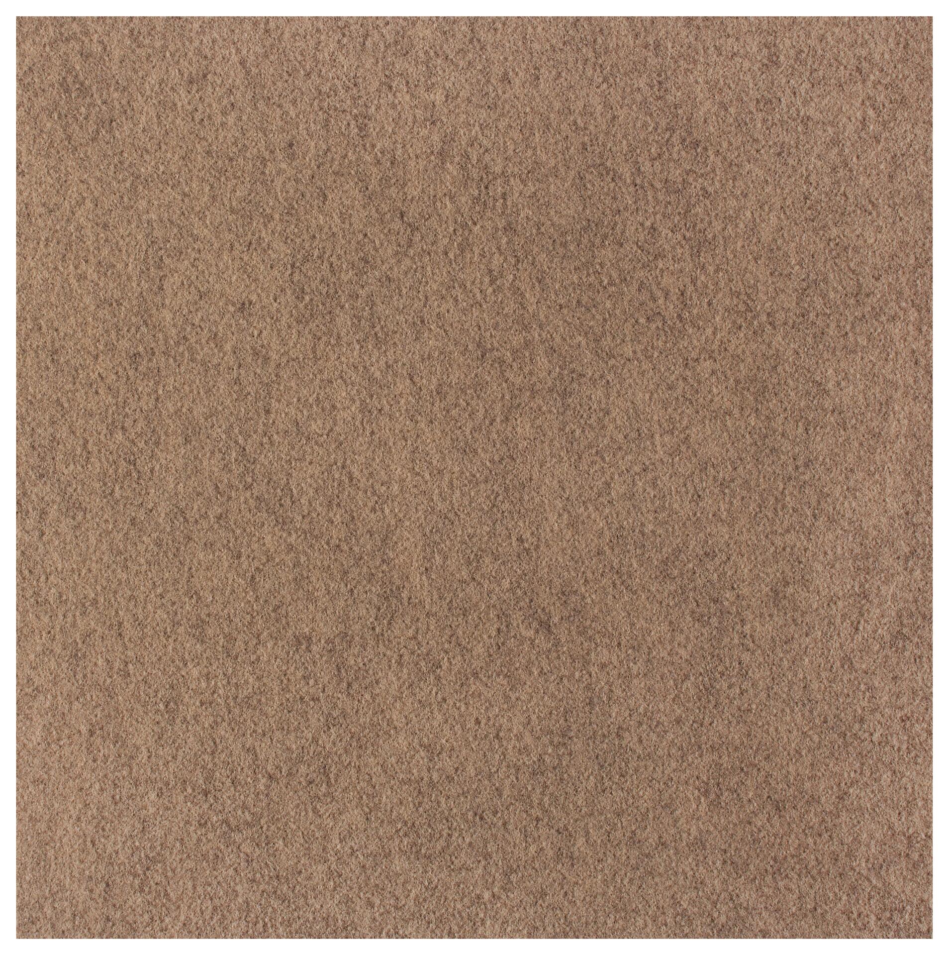 Teppichfliese Filz beige B/L: ca. 40x40 cm pro Stück