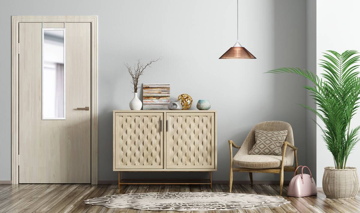 Rahmenspiegel Bea weiß B/H: ca. 30x120 cm