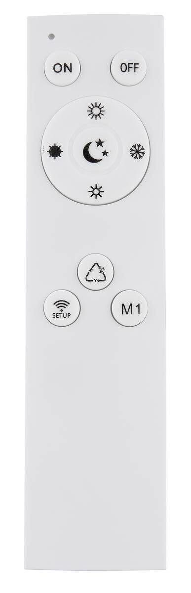 GLOBO Deckenleuchte weiß Metall Aluminium Acryl B/H/T: ca. 50,3x6x50,3 cm 1 Brennstellen