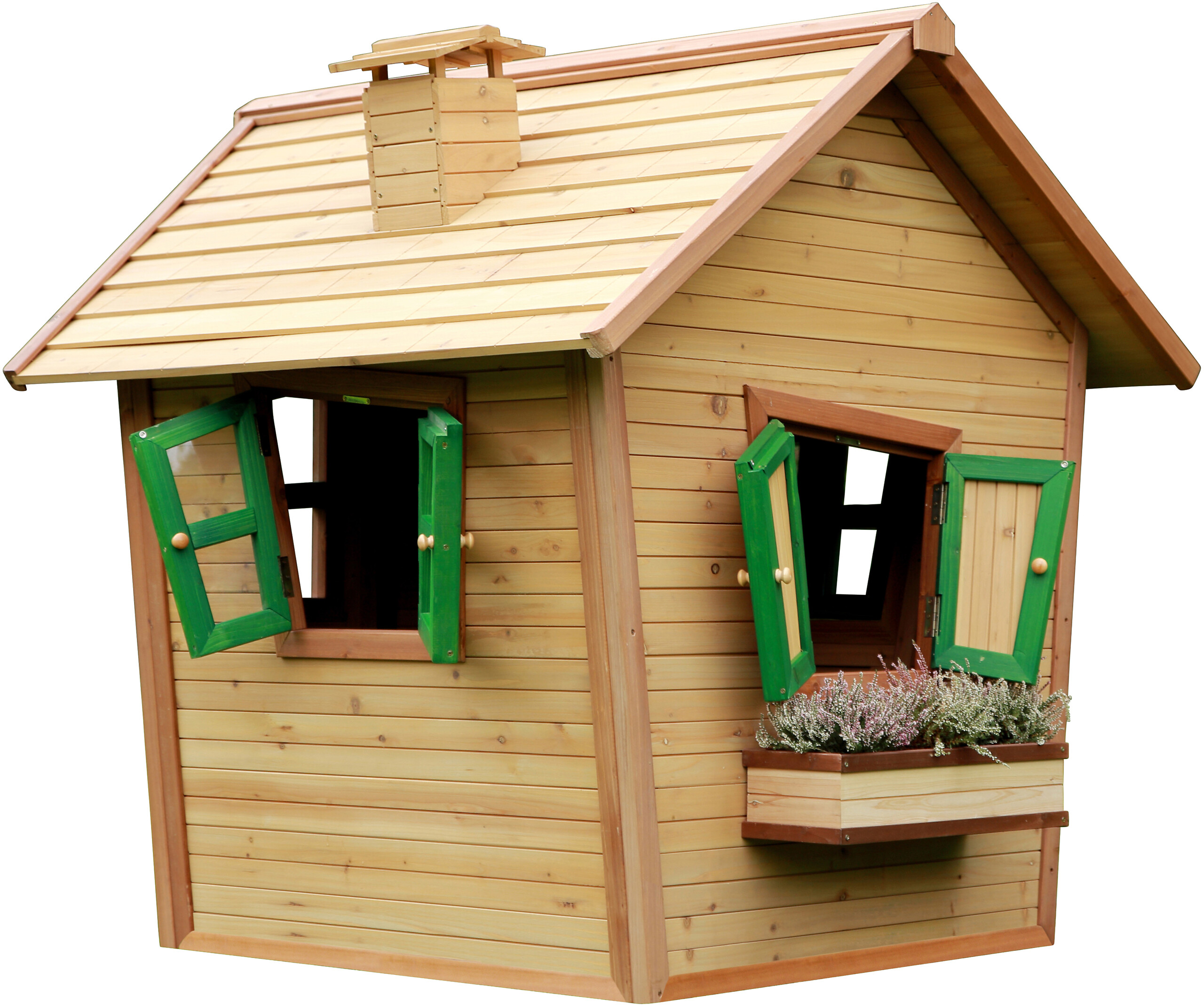 AXI Spielhaus Alice braun B/H/L: ca. 144x146x157 cm