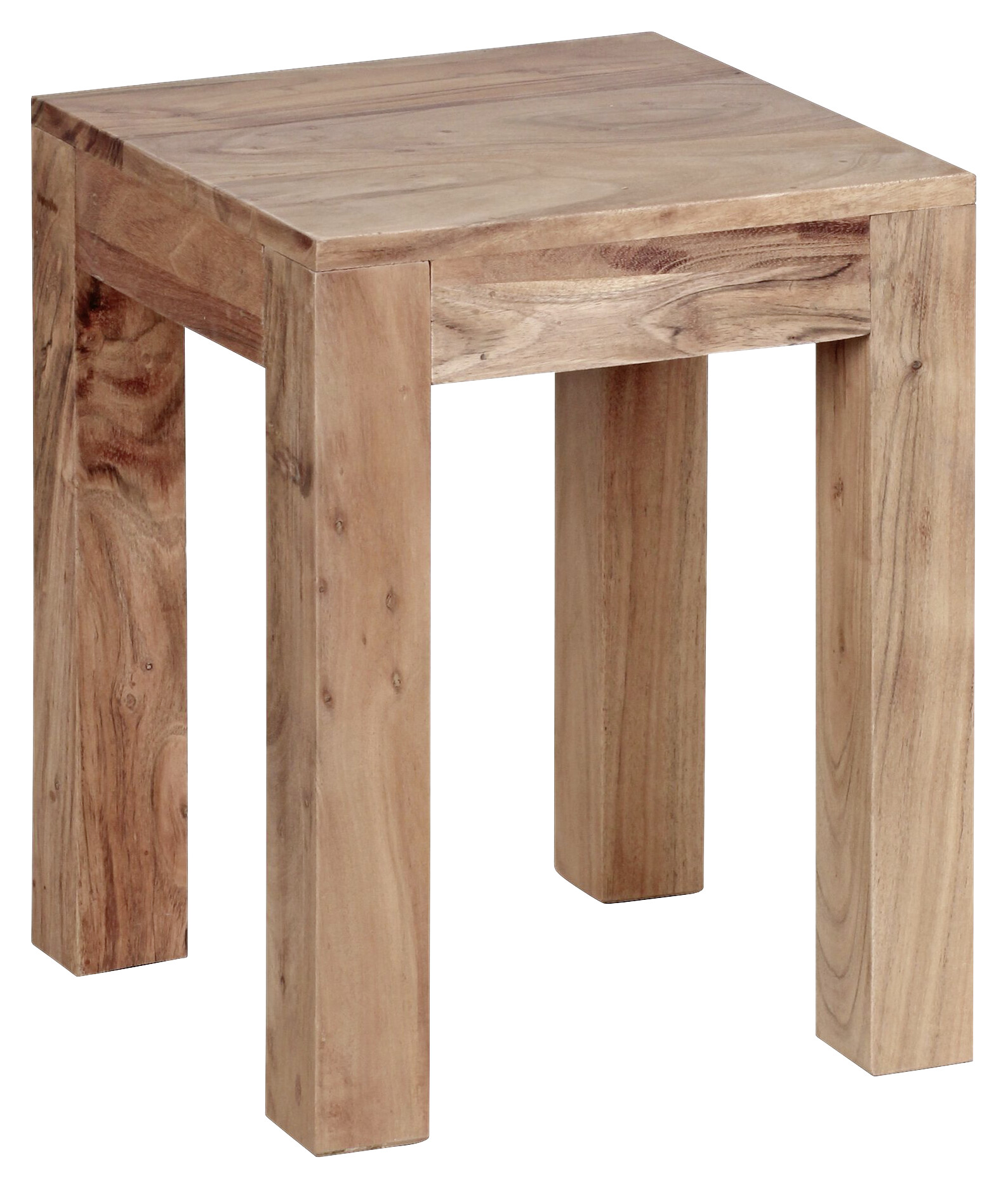 Beistelltisch natur Akazie B/H/T: ca. 35x45x35 cm