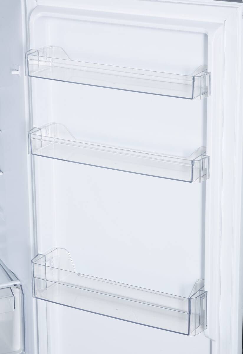 PKM Kühl-/Gefrierkombination GK255DS Inox B/H/T: ca. 55x143x56 cm