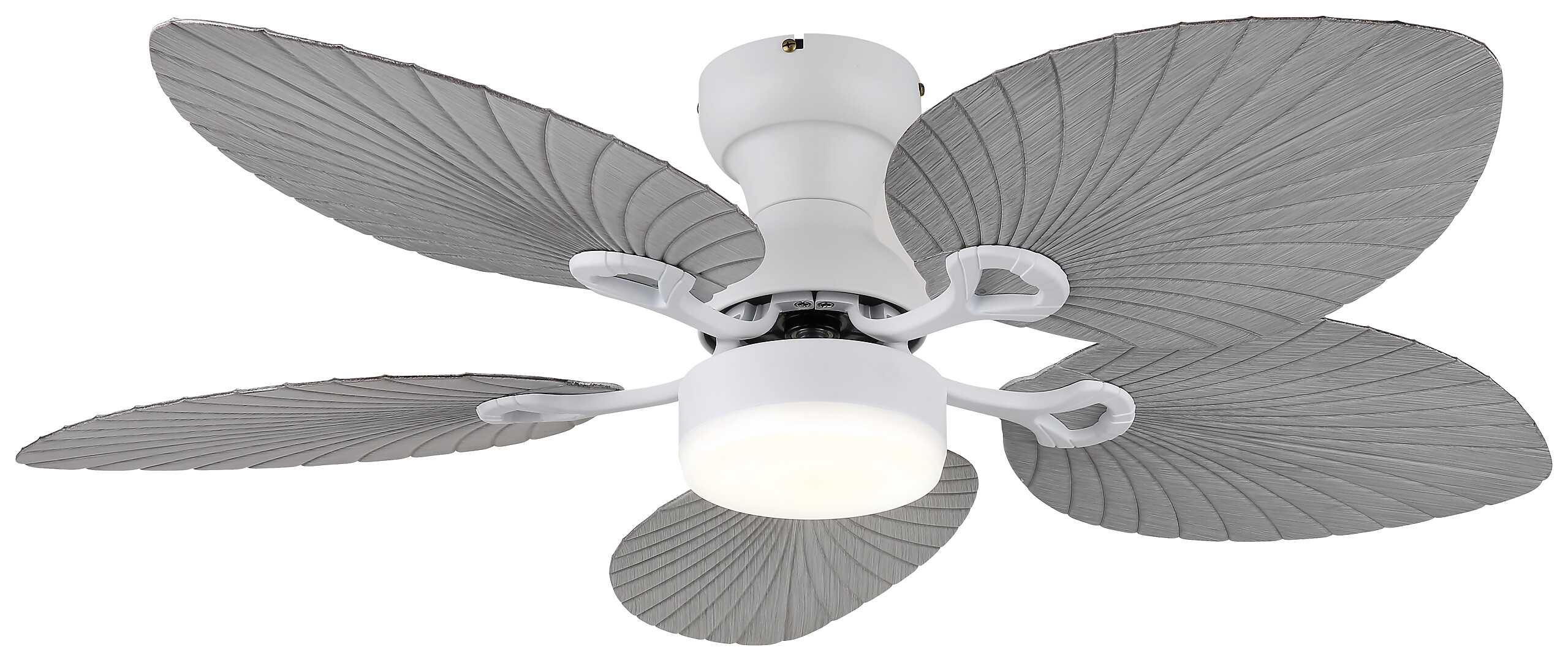 GLOBO LED-Deckenventilator weiß grau H/D: ca. 28,5x107 cm max. 22 W