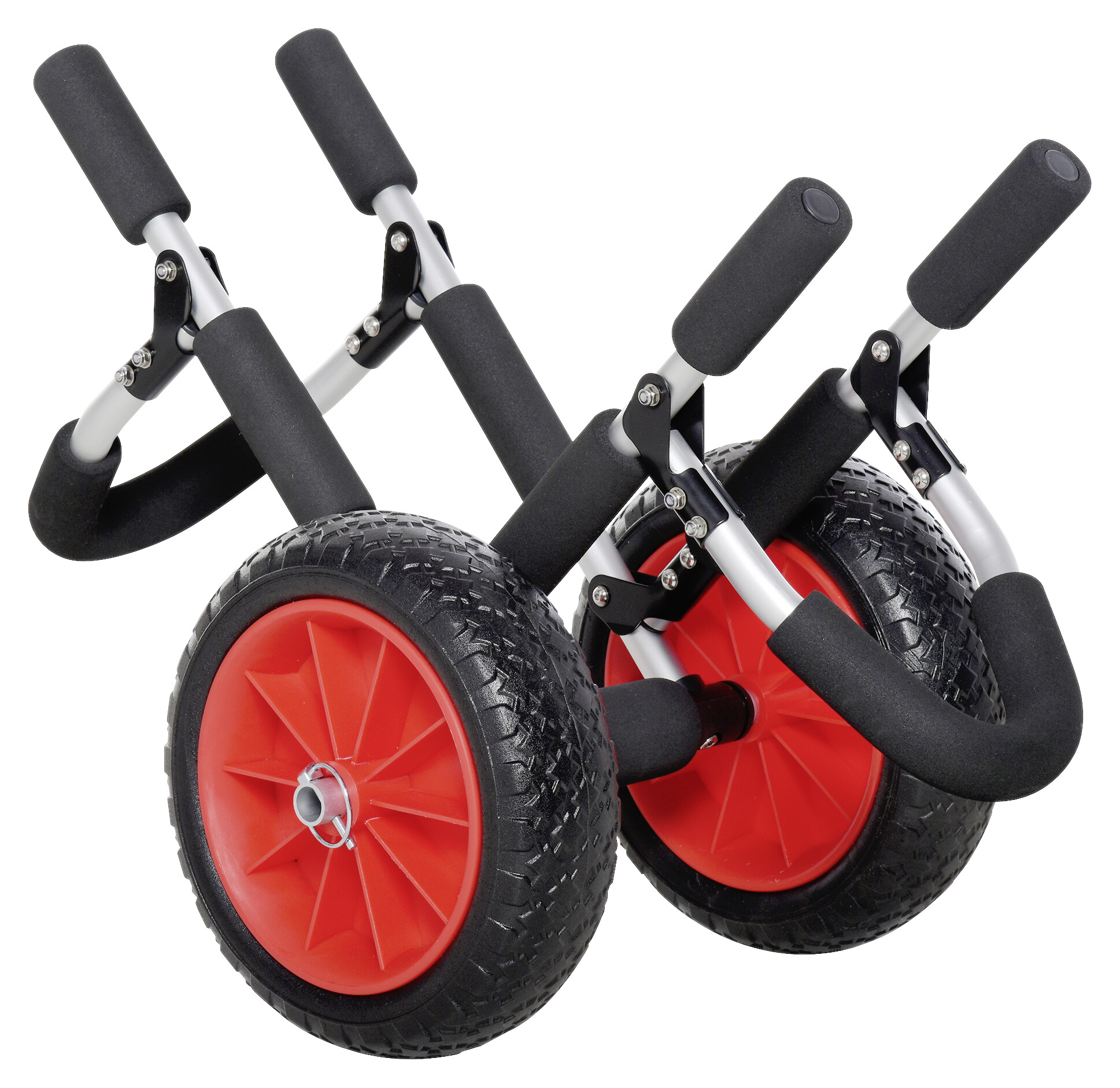 HOMCOM Surfwagen schwarz Aluminium