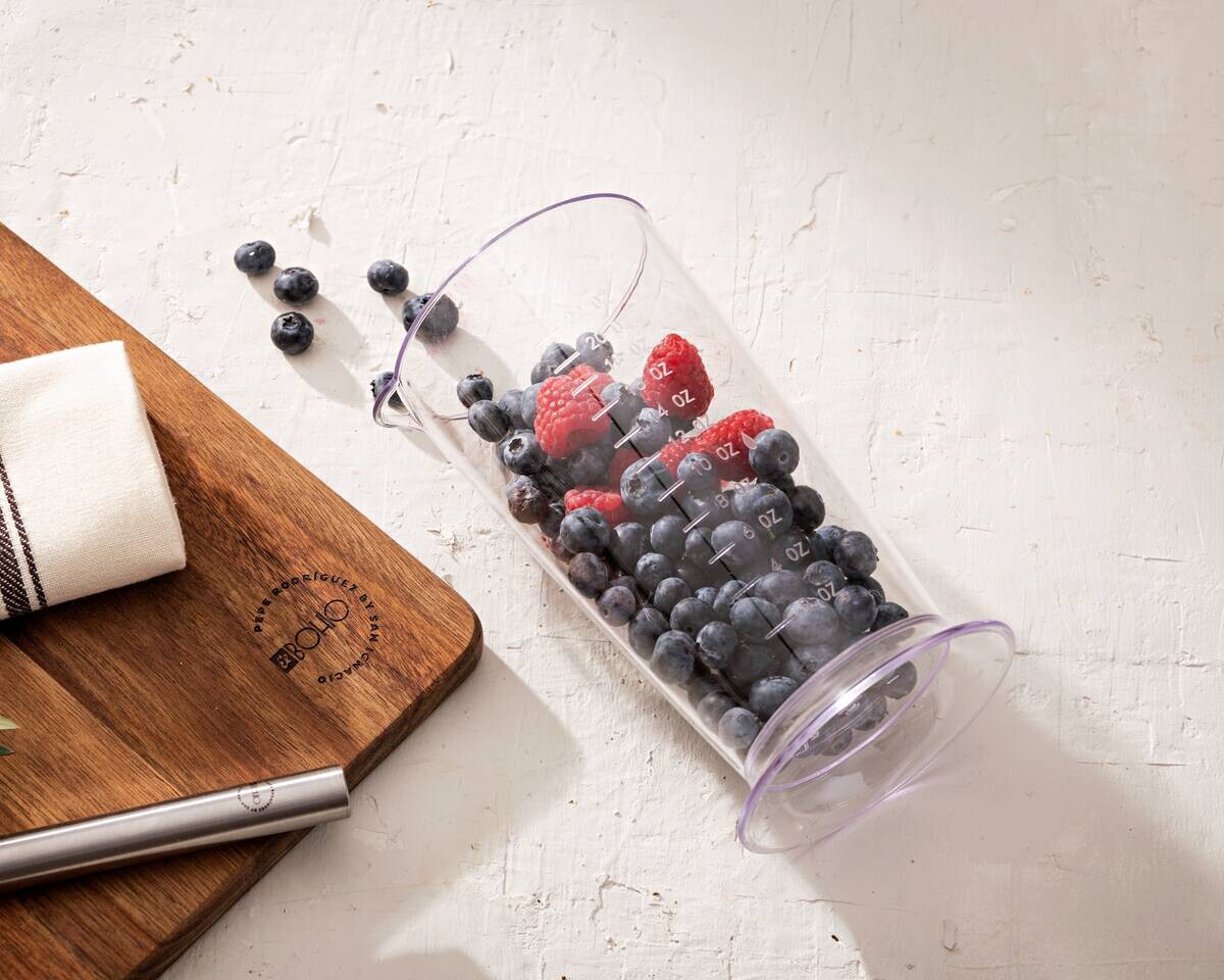 BERGNER Stabmixerset schwarz silber Edelstahl