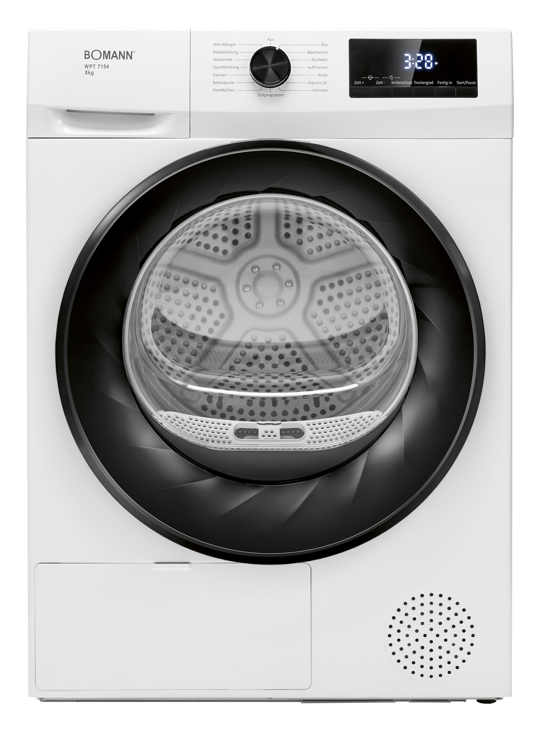 Bomann Wärmepumpentrockner WPT 7154 weiß B/H/T: ca. 59,5x84,5x58 cm ca. 8 kg